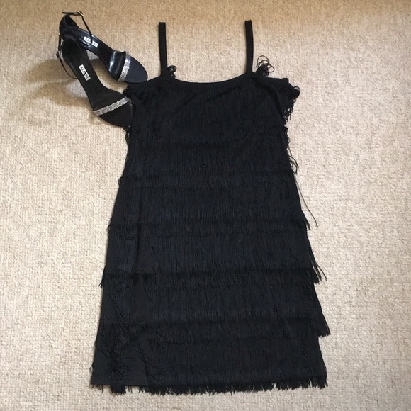 michael kors fringe dress